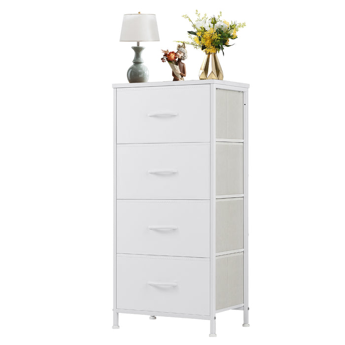 Beddle Modern Drawer Fabric Dresser, Chest of Drawer Organizer Storage Cabinet for Bedroom Clothes Closet, Entryway