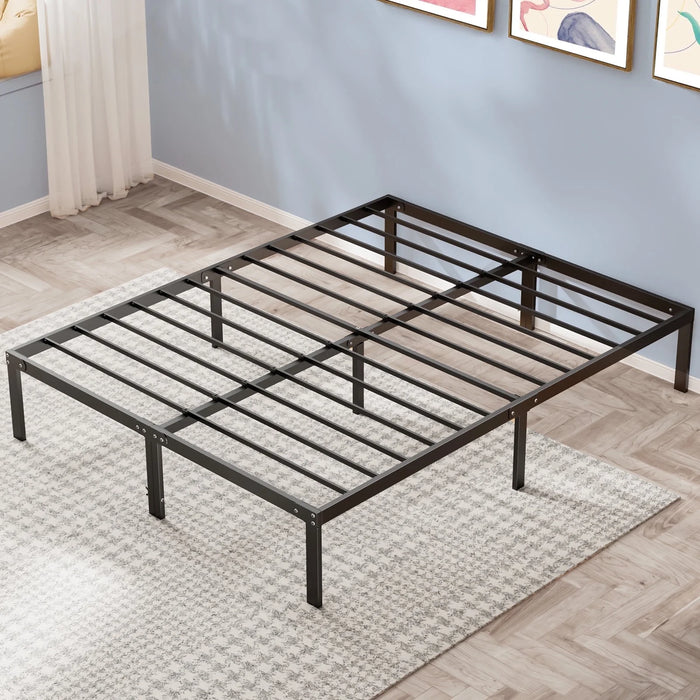 Beddle King Bed Frame, Metal Platform Bed Frame,No Box Spring Needed,Quiet & Sturdy