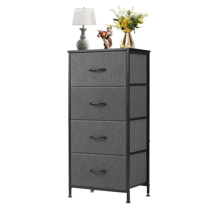 Beddle Modern Drawer Fabric Dresser, Chest of Drawer Organizer Storage Cabinet for Bedroom Clothes Closet, Entryway