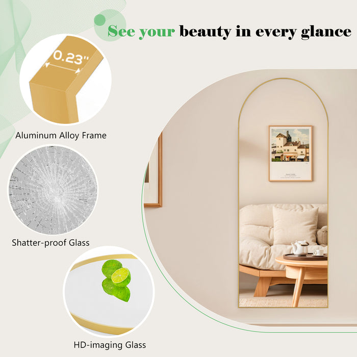 Tinkle Well Full Length Mirror Standing Wall-mounted