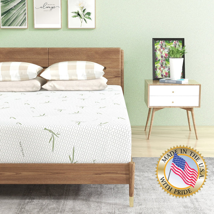 Beddle Memory Foam Mattress Bed in a Box,with Green Tea Cooling Gel, Made in USA