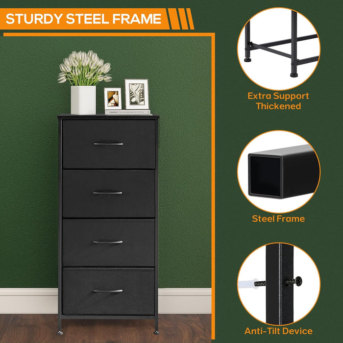 5-Tier Metal Storage Shelving, Adjustable Shelves Unit Heavy Duty Standing Shelf Organizer for Kitchen, Closet, Pantry, Garage, Bathroom, Laundry