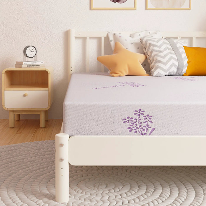 8 inch Twin Size Lavender Cooling Gel Memory Foam Mattress in a box, Medium Feeling, Made in USA