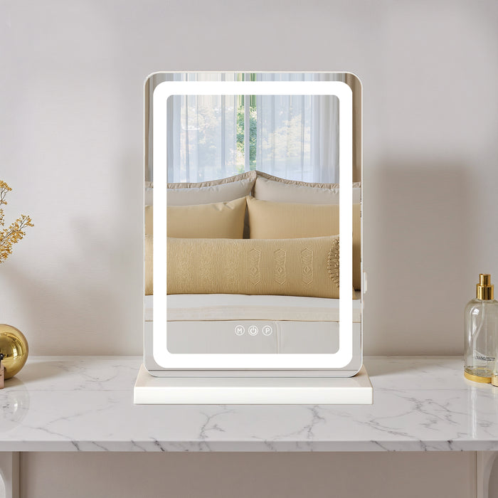 Beddle  LED Vanity Mirror with Lights - Dimmable, 3 Color Modes, Touch Control