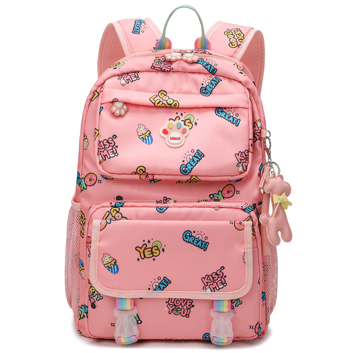 Laptop Backpacks, 17 Inch School Bag College Backpack Large Travel Daypack Bookbags for Teens Girls Women Students, Pink