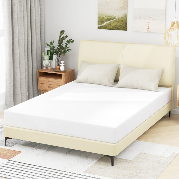 Twin Mattress, 8 inch Gel Memory Foam Mattress for Cool Sleep & Pressure Relief, Medium Firm Mattresses CertiPUR-US Certified Bed-in-a-Box