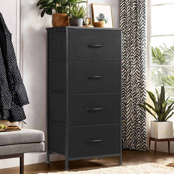 Simenmax Storage Dresser for Bedroom, Wide Fabric Closet Chests Organizer Tower Furniture