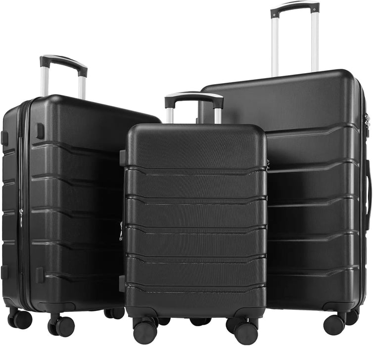 TINKLE WELL Expandable Hardshell Suitcase, 20" Lightweight Carry on Luggage, TSA Lock Hard Shell Luggage with 360° Smooth Spinner Wheels