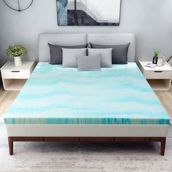 Mattress Topper, Twin XL Size Memory Foam Mattress Topper,Pressure Relief for Back Pain, 3 Inches