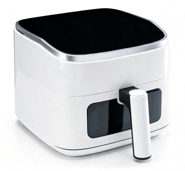Taoset Air Fryer, Taoset 4-Quart 8‑in‑1 Digital Airfryer, 24H Delay Start & Keep Warm, White