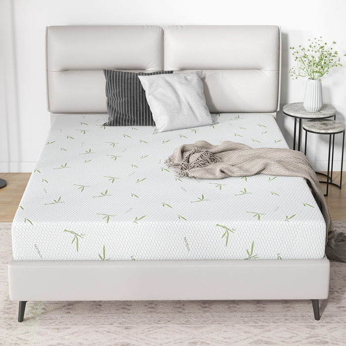 Simenmax 8'' Twin Size Memory Foam Mattress with Cover Breathable Bed Mattress in a Box, CertiPUR-US, Made in USA