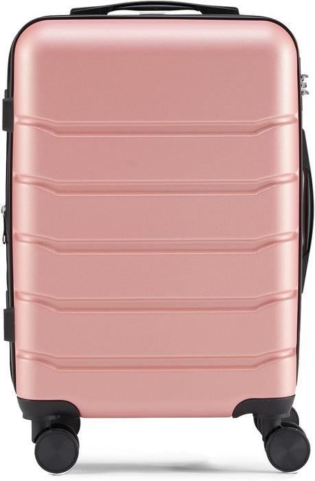 TINKLE WELL Expandable Hardshell Suitcase, 20" Lightweight Carry on Luggage, TSA Lock Hard Shell Luggage with 360° Smooth Spinner Wheels
