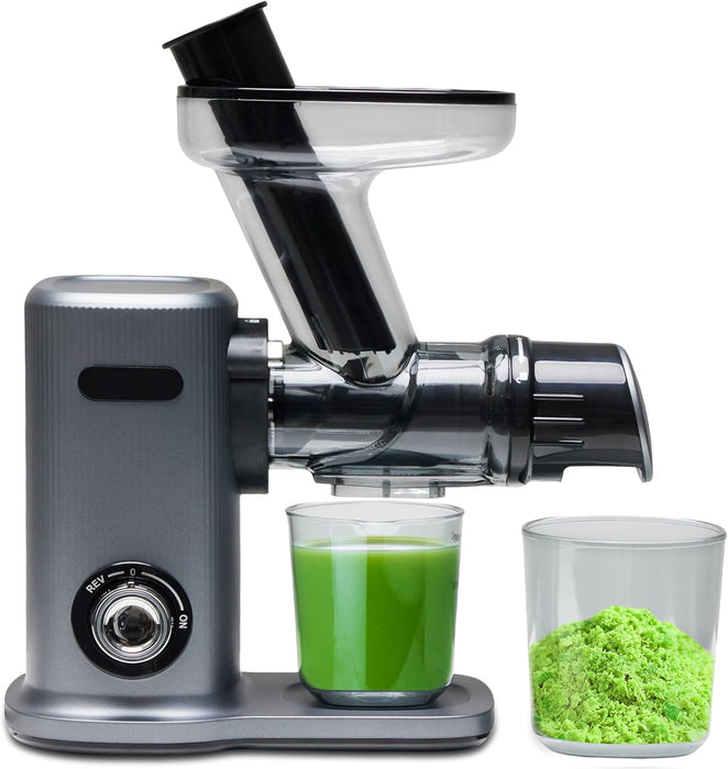 Simenmax Cold Press Juicer, 150W Slow Masticating Juicer Machine, Juicer with Extra Wide 5.91" Feed Chute
