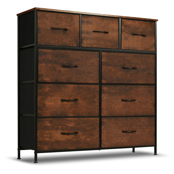 Simenmax Storage Dresser for Bedroom, Wide Fabric Closet Chests Organizer Tower Furniture