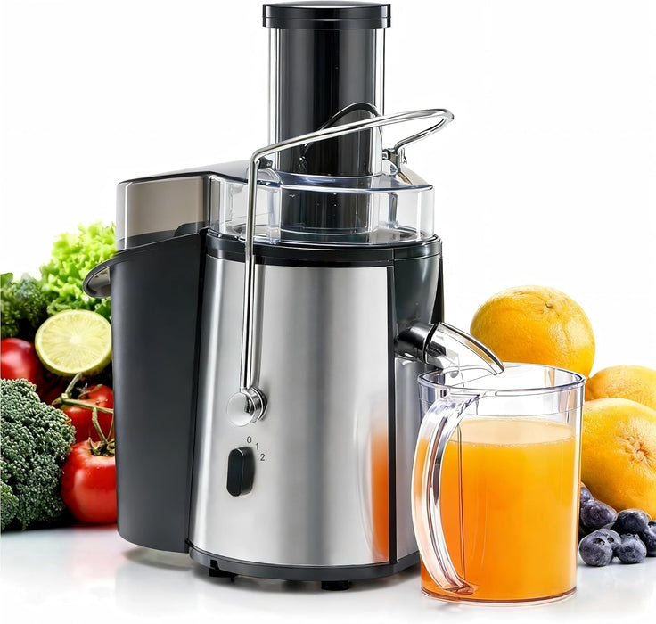 Simenmax 700W Centrifugal Juicer Machine, 3" Large Feed Chute for Whole Fruits & Vegetables, High-Speed 18,000 RPM Electric Juicer