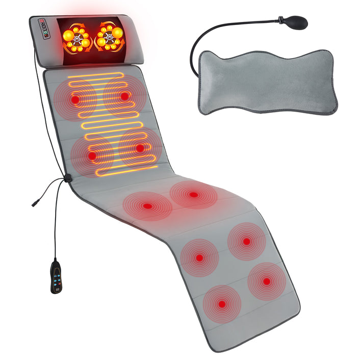 Sybels Premium Heating & Vibration Mat: The Gift of Ultimate Relaxation for Your Parents with 10 Massage Nodes and 9 Intensity Levels.