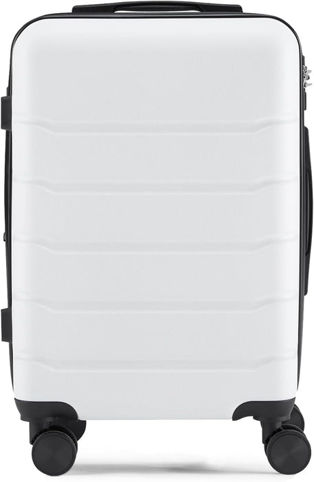 TINKLE WELL Expandable Hardshell Suitcase, 20" Lightweight Carry on Luggage, TSA Lock Hard Shell Luggage with 360° Smooth Spinner Wheels