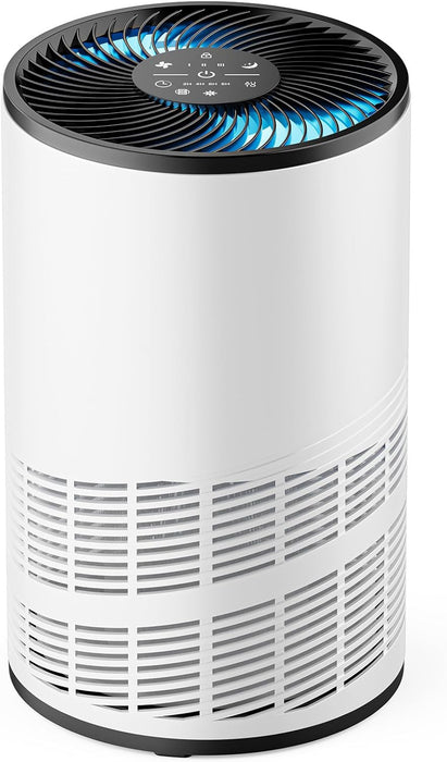 TINKLE WELL Home Air Purifier, 3-in-1 Filter, True H13 HEPA Cleaner, 1200 ft² Coverage, Quiet Sleep Mode, Eliminates Odors, Smoke, Dust & Pet Dander, Ideal for Large Rooms