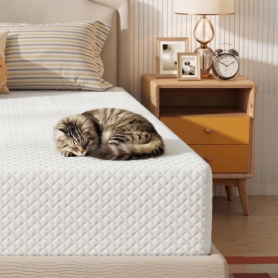 Beddle Mattress, Memory Foam Mattress Bed in a Box Medium Firm for Pressure Relief