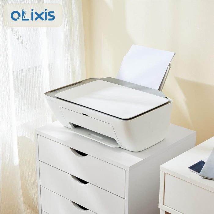 Sybels 5-Drawer Rolling Storage Cart, Mobile File Cabinet & Organizer Dresser with Wheels for Home Office, Wood Chest, White