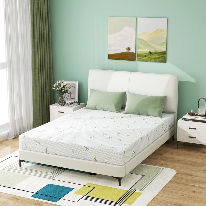 Full Size Mattress 8 Inch Gel Memory Foam Mattress with Breathable & Washable Soft Cover, CertiPUR-US Certified, Mattress In A Box