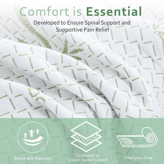 King Size Mattress 8 Inch Gel Memory Foam Mattress with Breathable & Washable Soft Cover, CertiPUR-US Certified, Mattress In A Box