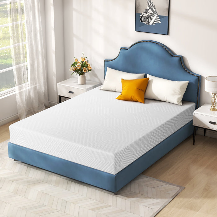 TINKLE WELL TwinXL Mattress,8 inch Memory Foam Mattress in a Box with Graphene Fabric Cover
