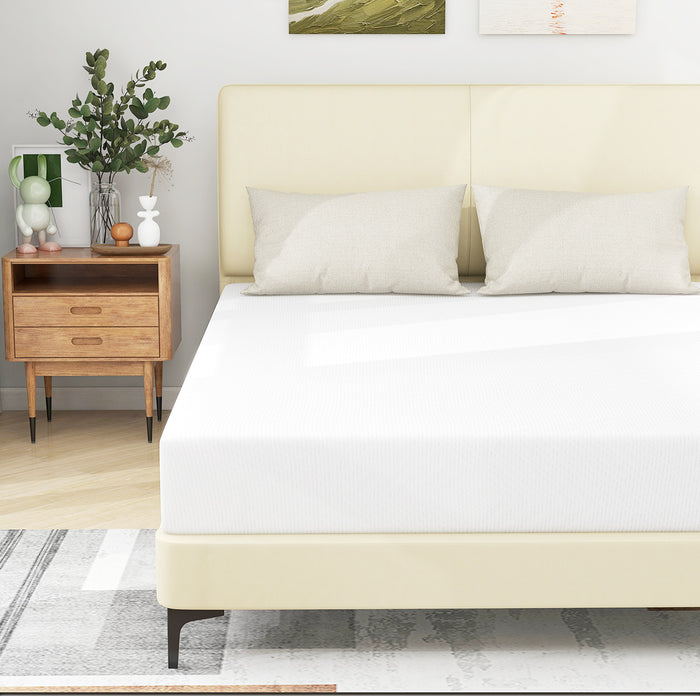 Queen Size Mattress 10 Inch Gel Memory Foam Mattress with Breathable & Washable Soft Cover