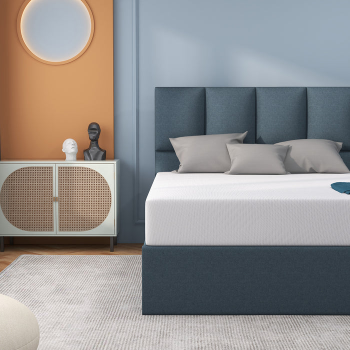 8 inch Memory Foam Mattress Green Tea Mattress Medium Firm,Twin
