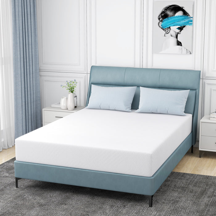 Twin Mattress, 6 inch Gel Memory Foam Mattress for Cool Sleep & Pressure Relief, Medium Firm Mattresses CertiPUR-US Certified Bed-in-a-Box