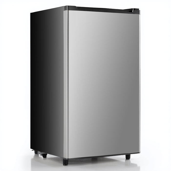 TINKLE WELL 3.2 Cu.Ft Mini Fridge with Freezer Small Refrigerator Single Door Adjustable Thermostat Energy-efficient Low Noise, Compact Fridge for Bedroom, Office, Dorm