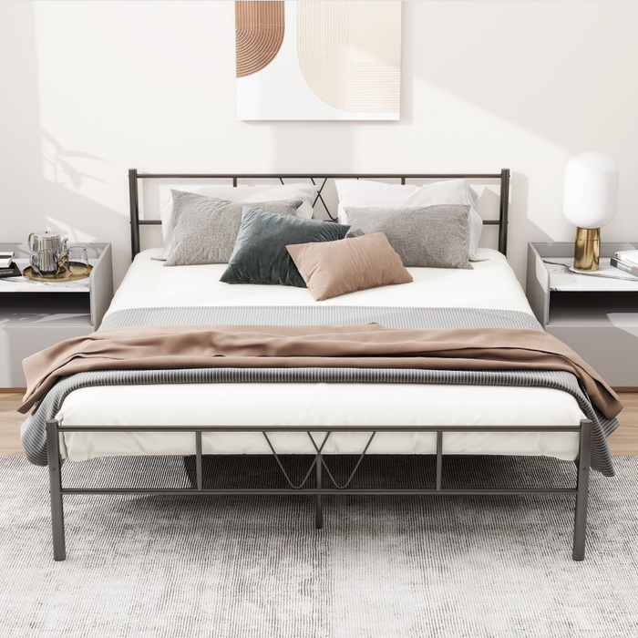 Beddle Metal Platform Bed Frame,No Box Spring Needed
