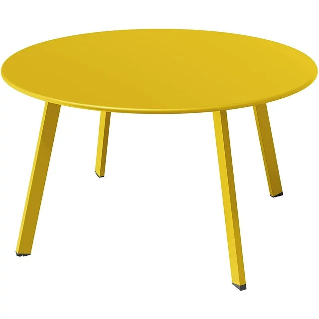 Round Coffee Table, Patio Side Table, Outdoor Furniture, Modern Design, Home Decor, Durable, Stylish, Quality, Multi-purpose, Versatile.