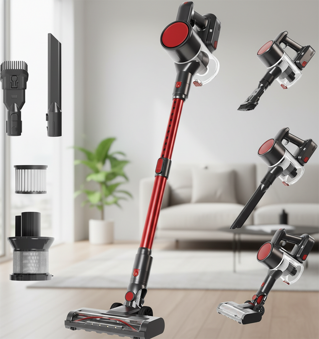 Beddle Cordless 3-in-1 Stick Vacuum Cleaner, Lightweight for Carpet, Hard Floors, Pet Hair, and Home Cleaning