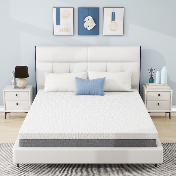 Blorly 2,3 inch Full Size Mattress Topper with cover,Removable Soft Cover, Comfort Body Support & Pressure Relief