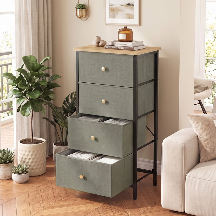 4/5/7/8/9 Drawer Dresser, TINKLE WELL Wide Fabric Storage Chest for Bedroom, Living Room, Closet