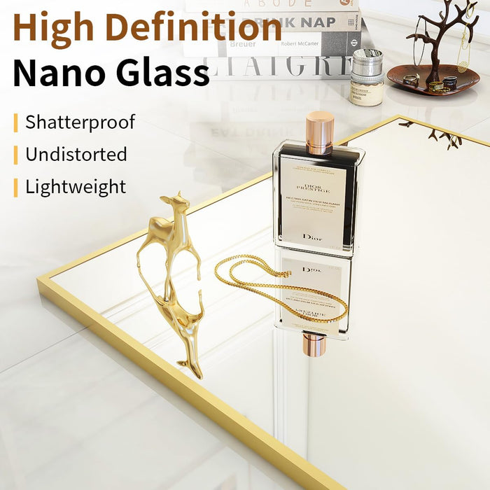 Full Length Mirror Rectangle Full Body Floor Mirror with Stand Wall Mirror for Bedroom Dressing