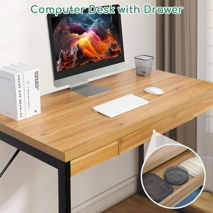Updated Electric Standing Desk, 63 x 24'' Adjustable Height Electric Standing Computer Desk, Ergonomic Workstation with 3 Memory Controller, Bamboo Texture, Oak
