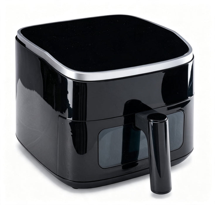 Taoset Air Fryer, Black 4-Quart 8‑in‑1 Digital Airfryer, 24H Delay Start & Keep Warm
