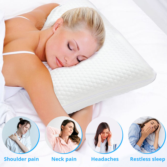 Memory Foam Pillow with Cover