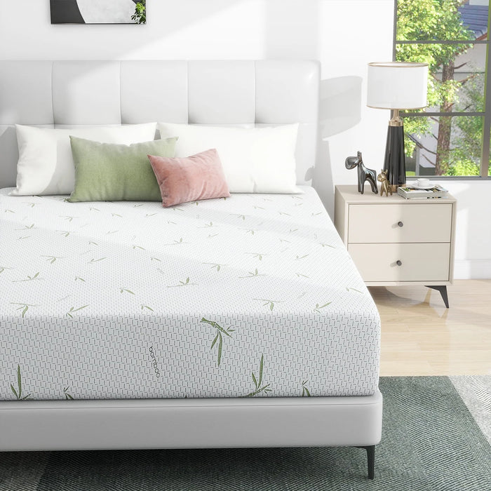 Beddle 6 inch Twin Mattress in a Box,Memory Foam Mattress with Bamboo Cover,Made in USA