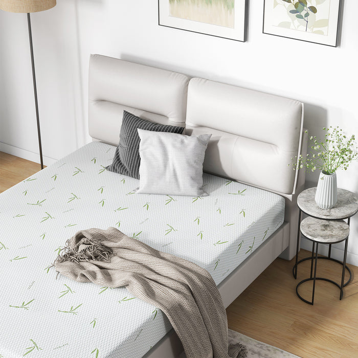 Simenmax 6'' Twin Size Memory Foam Mattress with Cover Breathable Bed Mattress in a Box, CertiPUR-US, Made in USA