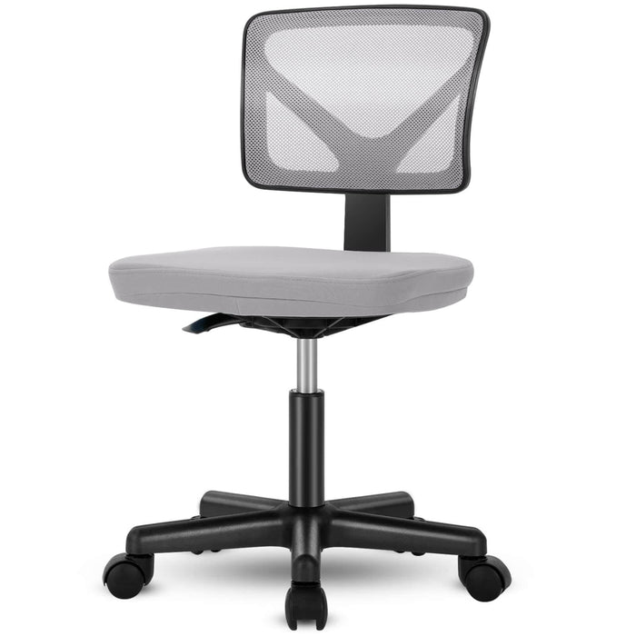 TINKLE WELL TINKLE WELL Mesh Office Chair with Ergonomic Lumbar Support, Mid-back, Grey