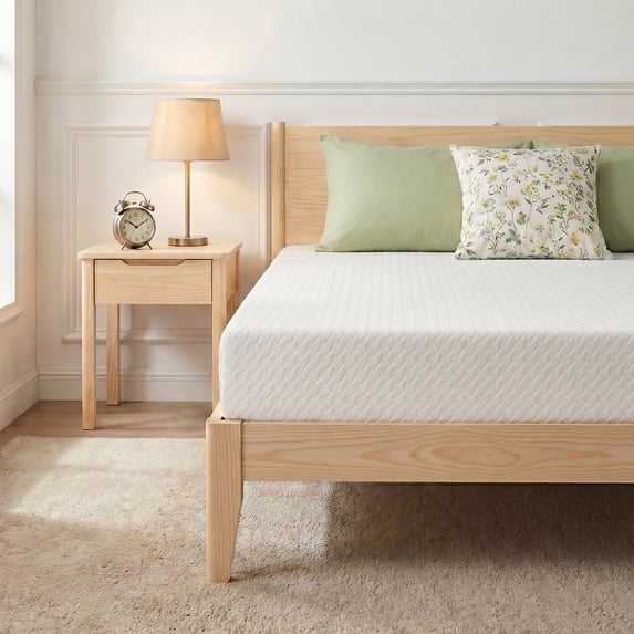 Beddle Mattress,Memory Foam Mattress Bed in a Box with Cooling Green Tea Gel, Medium Firm Support