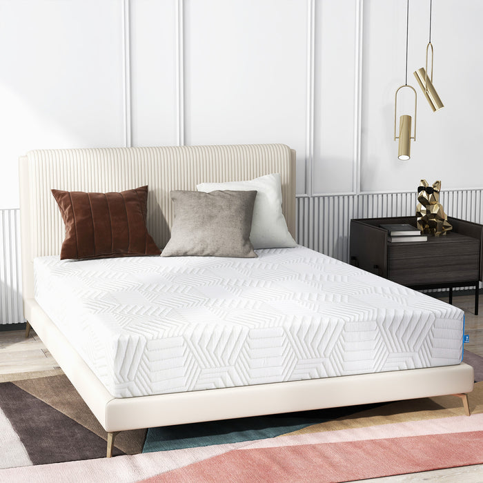 Memory Foam Mattress 12 Inch Full Size, Medium Firm Cool Gel Foam Mattress with Breathable Soft Fabric Cover, CertiPUR-US Certified Mattress Bed in A Box