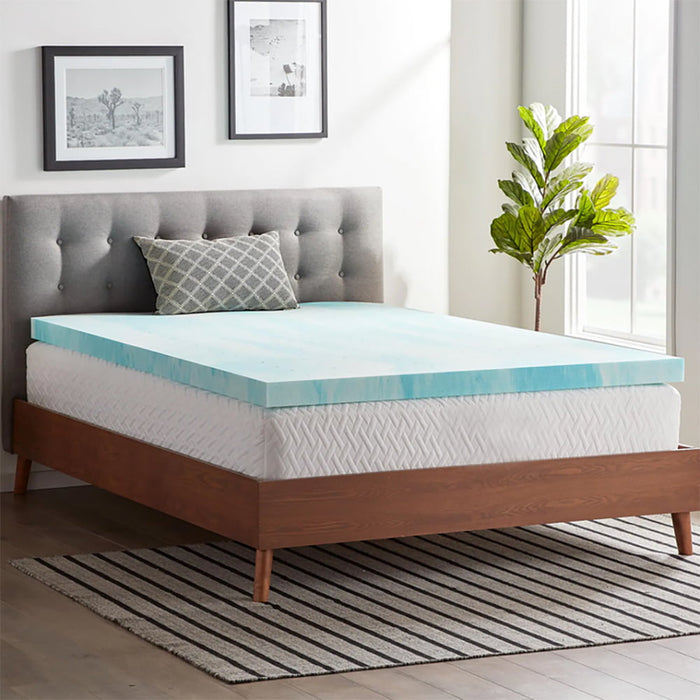 Bigleap Mattress Topper, Full Size Memory Foam Mattress Topper,Pressure Relief for Back Pain, 4 Inches