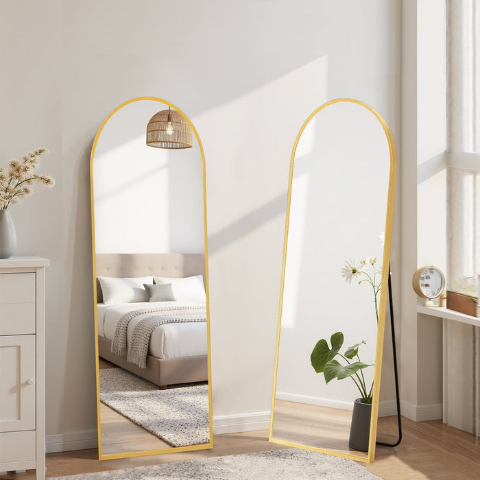 Arched Full Length Mirror Full Body Mirror Floor Mirror Standing Hanging or Leaning Wall