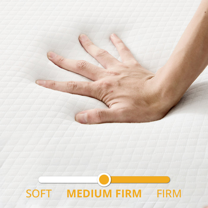 Beddle Folding Memory Foam Mattress with Cover,Tri-fold Portable Mattress Topper for Guest Bed,Camping
