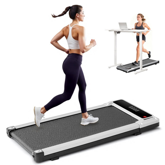 Betcozy Walking Pad Treadmill 鈥?Compact & Portable Walking Pad, Quiet Operation, Adjustable Speed Settings,Silver