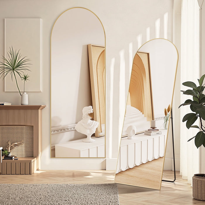 Arched Full Length Mirror Full Body Mirror Floor Mirror Standing Hanging or Leaning Wall